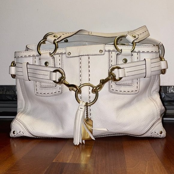 Coach Hampton Andrea Satchel - Picture 1 of 8